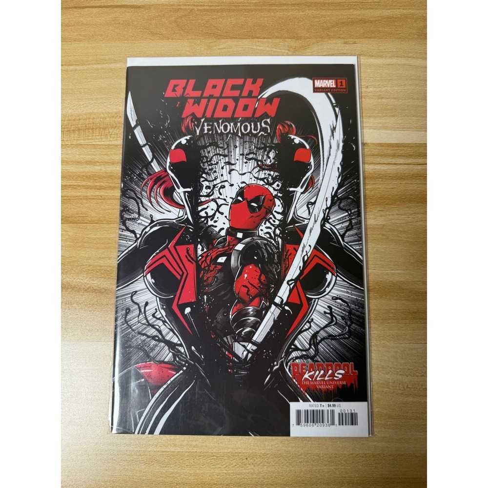 Black Widow Venomous Deadpool Kills The Marvel Universe Variant Comic Book 1